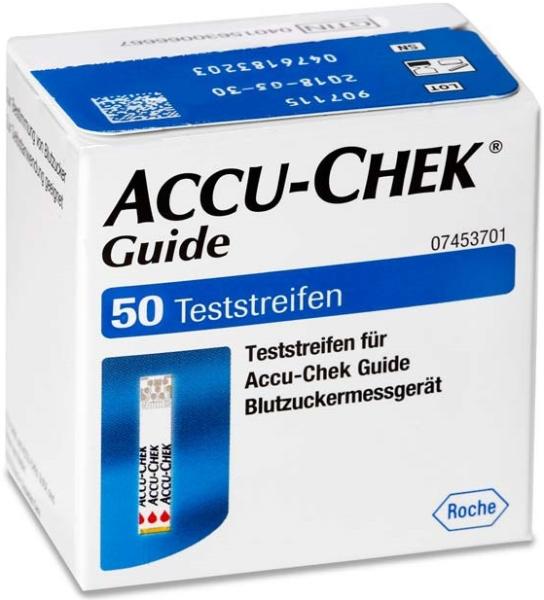 Accu Chek Guide Teststreifen, 50 Stk.